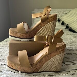 Espadrille, platform wedge